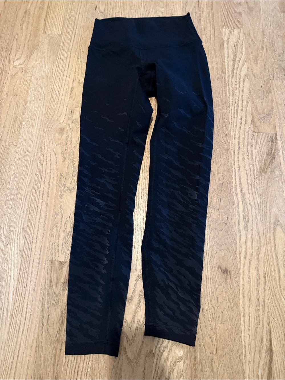 lululemon athletica Black High-Rise Textured Leggings